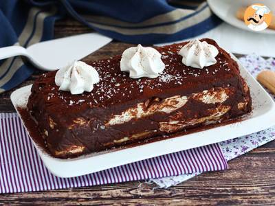 Tiramisu log (návod krok za krokem)