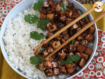 Tofu marinované v sójové omáčce - foto 2