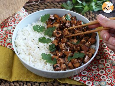 Tofu marinované v sójové omáčce - foto 4