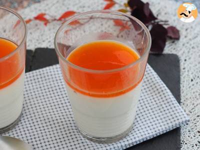 Vanilková panna cotta s meruňkovým coulis - foto 3