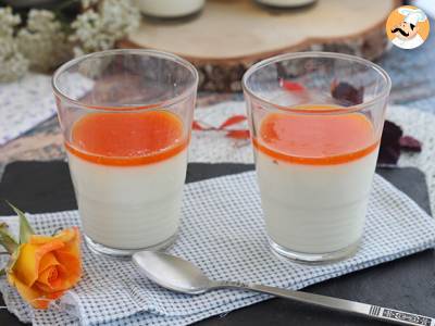 Vanilková panna cotta s meruňkovým coulis - foto 5