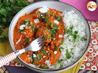 Veganská Malai Kofta: cizrnové karbanátky s rajčatovou omáčkou - foto 4