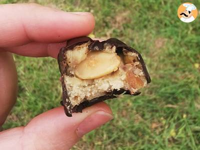 Veganské a bezlepkové domácí tyčinky Snickers - foto 2