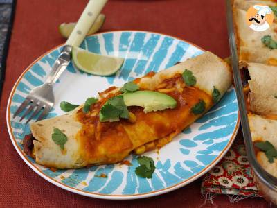 Vegetariánské enchiladas - foto 4