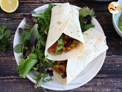 Vegetariánské fajitas s texturovaným sójovým proteinem - foto 3