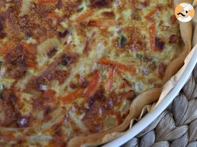 Zeleninový quiche se slaninou, který všichni milují! - foto 2